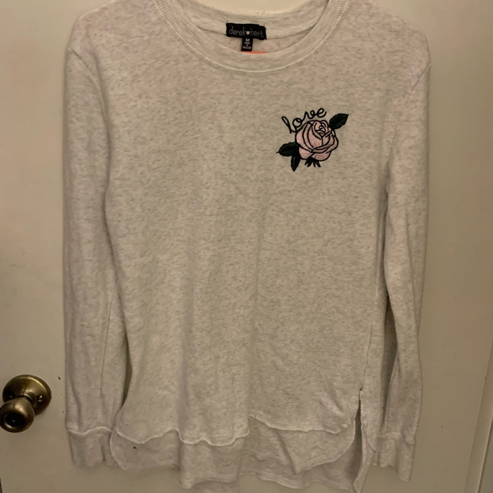 Cute long sleeve shirt with leggings